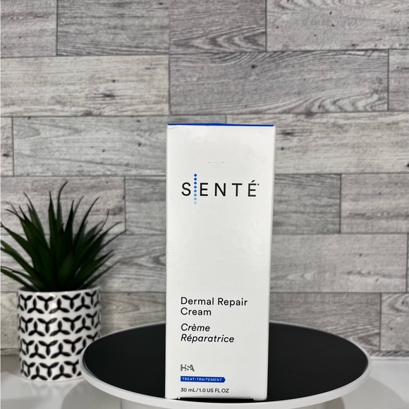 BNIB Senté Dermal Repair Cream➕gift travel sz Senté Dermal Contour Pressed Serum - Picture 6 of 10